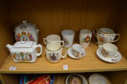 A quantity of Royal commemorative china.