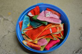 A group of small Chinese purses.