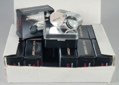 A SET OF TWELVE JEWELLERY LOOPS.