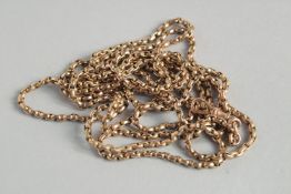 A 9CT GOLD CHAIN