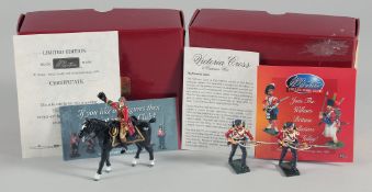 W. BRITAIN. REDCOATS, 47021, AND VICTORIA CROSS, CRIMEA WAR, 43071.