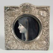 A GOOD 19TH CENTURY LIMOGES ENAMEL PLAQUE 