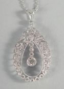 A GOOD 18CT GOLD AND DIAMOND 
