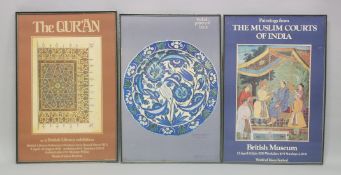 THREE BRITISH MUSEUM ISLAMIC EXHIBITION 1976 POSTERS, (3).