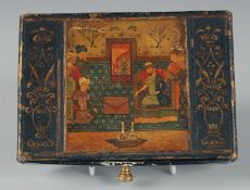 A KASHMIR BOX / WALLET, 14.5cm x 10cm.