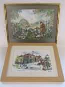Large framed Colin Carr 