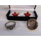Collection of German Nazi items to include dvds, ring and Stalin cufflinks etc - Image 2 of 4