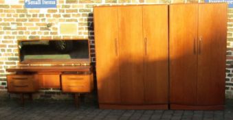 Gplan dressing table and 2 Gplan wardrobes