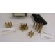 Collection of deactivated bullets and Galco Leather ankle gun holder for a revolver and one other - Image 2 of 4