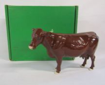 Beswick Red Poll cow