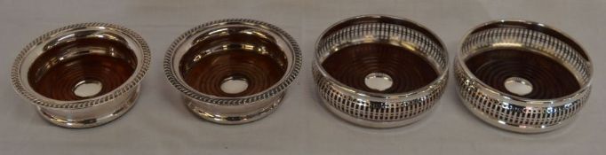 2 pairs of Barker Ellis wine coasters
