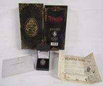 The ring of Dracula Elite edition prop replica #194/600 - stamped 925 and Universal Studios 2010 -