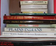 Selection of books on North American Indians & The Art of Howard Terping & Frank C McCarthy