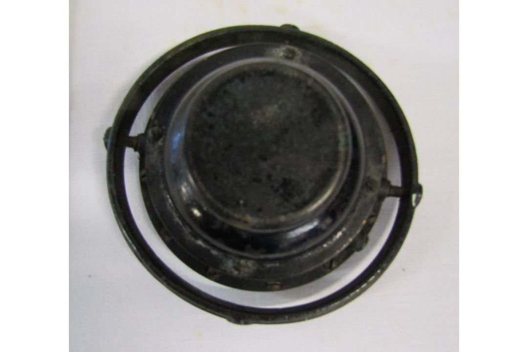 Military Calcutta map and compass with 2 smaller compasses includes one German and a barometer - Image 4 of 6