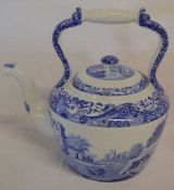 Large Spode Italian kettle Ht 33cm