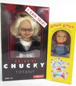 Bride of Chucky Talking Tiffany (untested) and a Good Guys Chucky doll