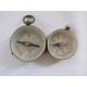 Military Calcutta map and compass with 2 smaller compasses includes one German and a barometer - Image 5 of 6