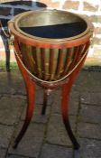 Regency style mahogany planter