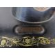 5 arm ornate metal electric hanging chandelier, manual Singer sewing machine and a wooden Oriental - Image 3 of 8
