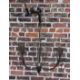 5 arm ornate metal electric hanging chandelier, manual Singer sewing machine and a wooden Oriental - Image 7 of 8