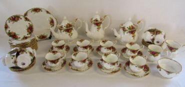 Large Royal Albert 'Old Country Roses' tea set approx. 58 pieces
