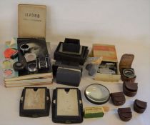 Photographic equipment & 1950/60's photography books