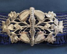 Silver nurses buckle Birmingham 1902