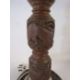 5 arm ornate metal electric hanging chandelier, manual Singer sewing machine and a wooden Oriental - Image 6 of 8