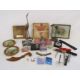 Collection of items to include playing cards, corkscrews, brass herons, Pathescope film, - Image 1 of 8
