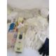 Collection of linen to include a Hindu deity design, net, doilies, ladies gloves, handkerchiefs etc - Image 3 of 5
