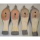 Hand made wooden pigeon decoys and A.E.B Johnson book Shooting Wood Pigeon - Image 5 of 8