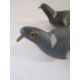 Hand made wooden pigeon decoys and A.E.B Johnson book Shooting Wood Pigeon - Image 2 of 8