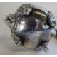 Christofle of France silver plated coffee pot with floral knop and ebony handle 19.5cm, plated - Image 2 of 2