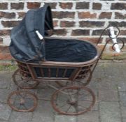 Victorian style dolls pram