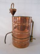 Vintage copper still (missing lid)