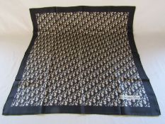 Christian Dior silk scarf
