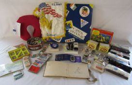 Mixed selection of items including a large selection of Tazos, 007 & Harry Potter cards, ladies