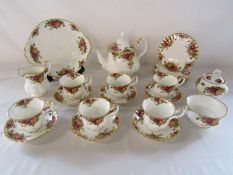 Royal Albert 'Old Country Roses' tea set