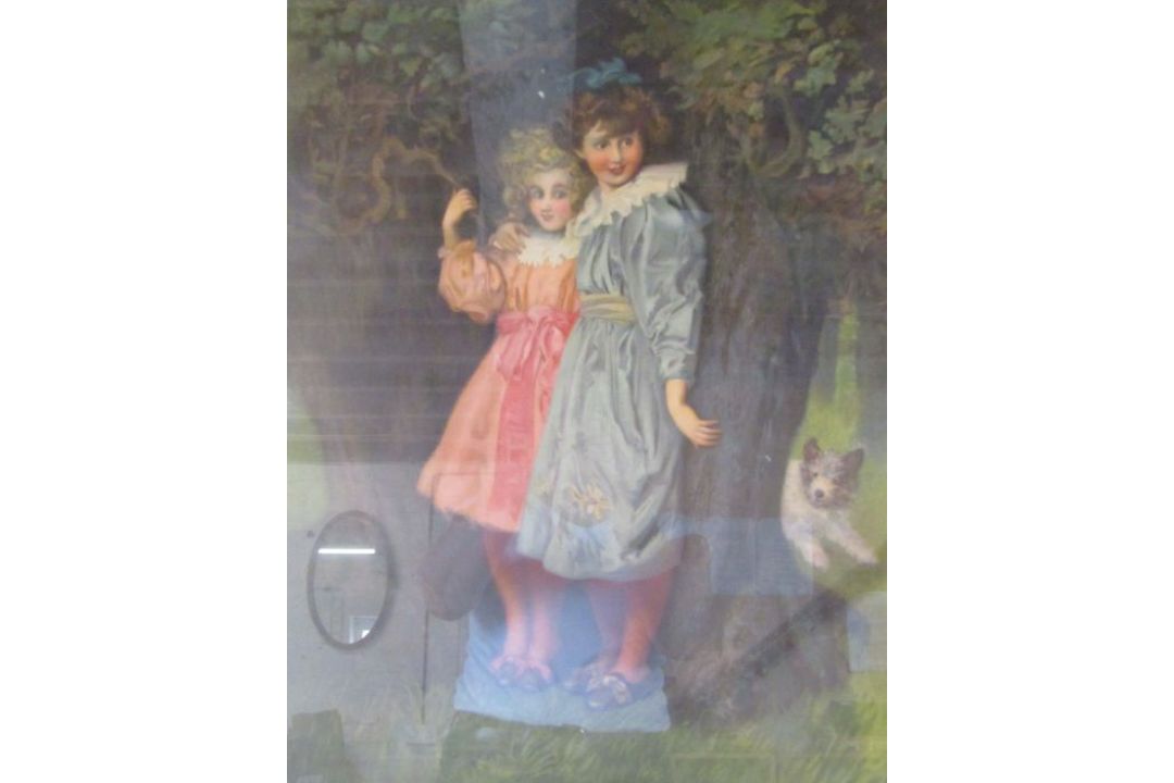 Presented with "Yule Tide" 1894 -  'Hide & Seek' print from the painting by W.E.F Britten by Cassell - Image 1 of 6