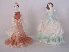 Coalport '21 Today' 1992 figurine and Ladies of Fashion 'Sue' figurine of the year 1998