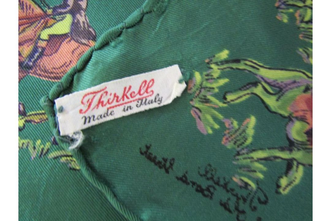 2 x Thirkell scarves with horse design - Image 5 of 5