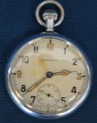 Leonidas military issue GSTP pocket watch