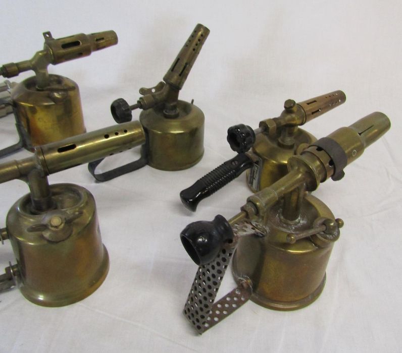 Selection of German and French blow lamps and selection of jewellers torches - Image 5 of 7