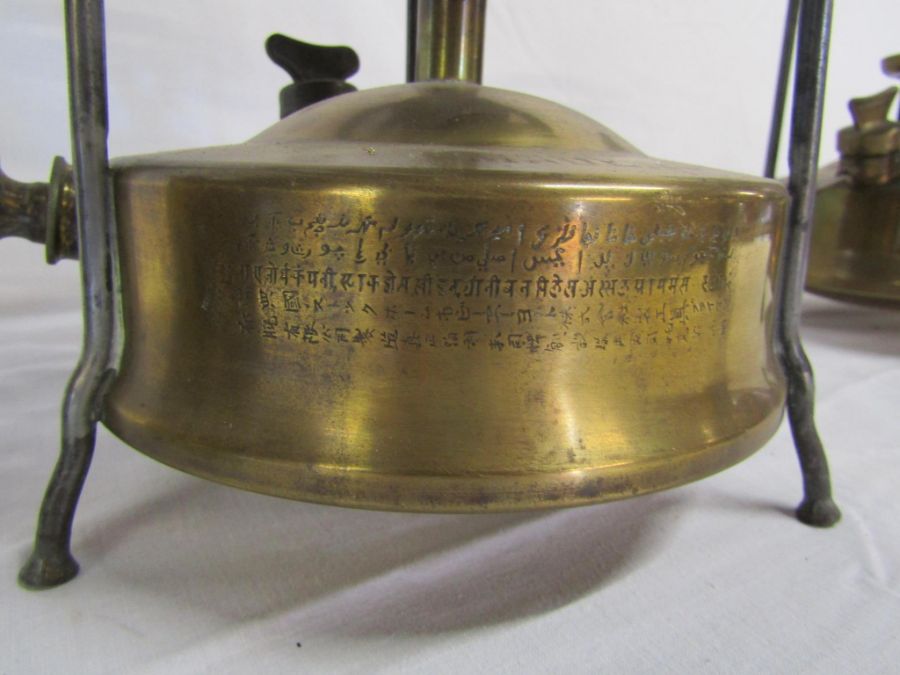 2 large stove burners, including one Swedish and one Portuguese, and 3 oversized Swedish blow lamps - Image 3 of 3
