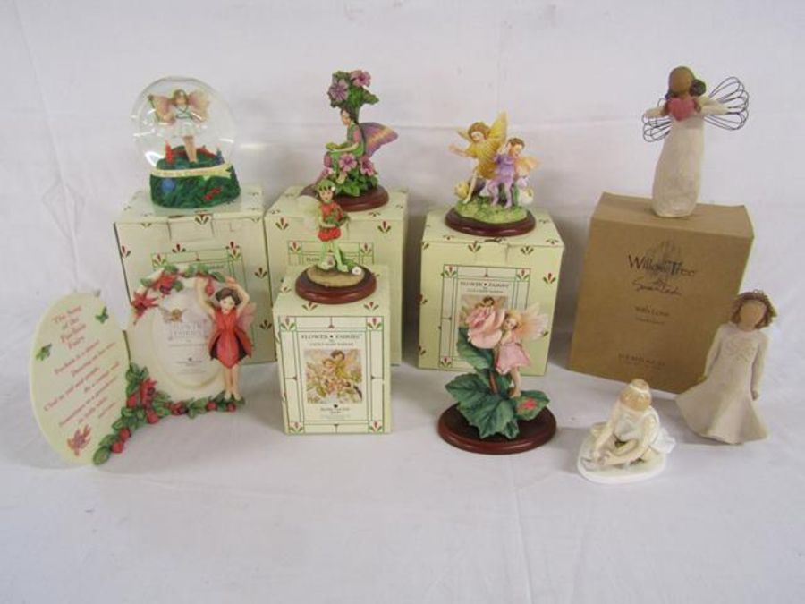 Border fine arts Flower Fairies including 'The Strawberry Fairy', 'Crocus Fairy', 'Christmas
