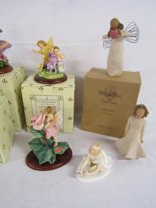Border fine arts Flower Fairies including 'The Strawberry Fairy', 'Crocus Fairy', 'Christmas - Image 3 of 3