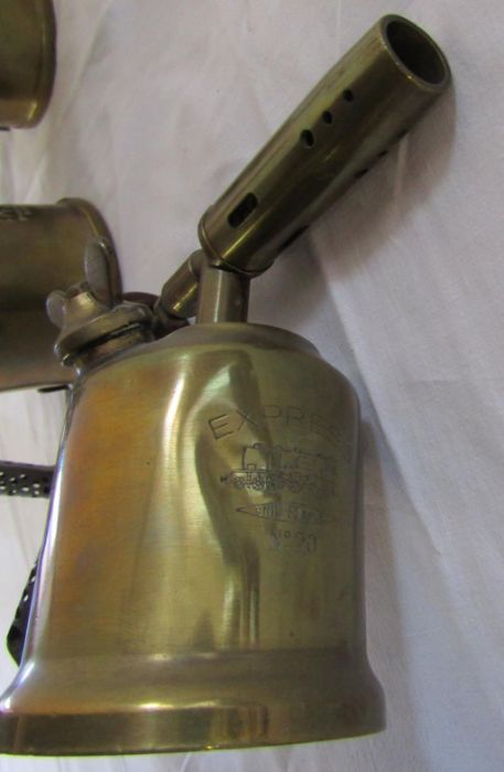 Selection of German and French blow lamps and selection of jewellers torches - Image 3 of 7