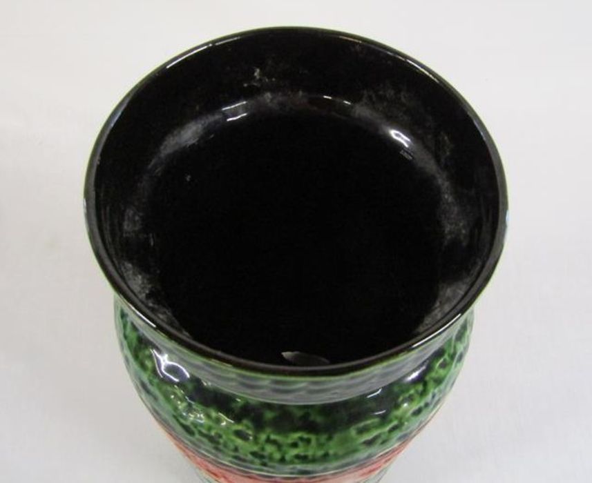 Large West German pottery vase 660 40 (damage to base) - Image 2 of 3