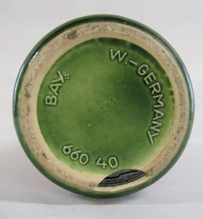 Large West German pottery vase 660 40 (damage to base) - Image 3 of 3
