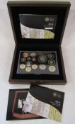 Cased Royal Mint 2011 United Kingdom Executive Proof set